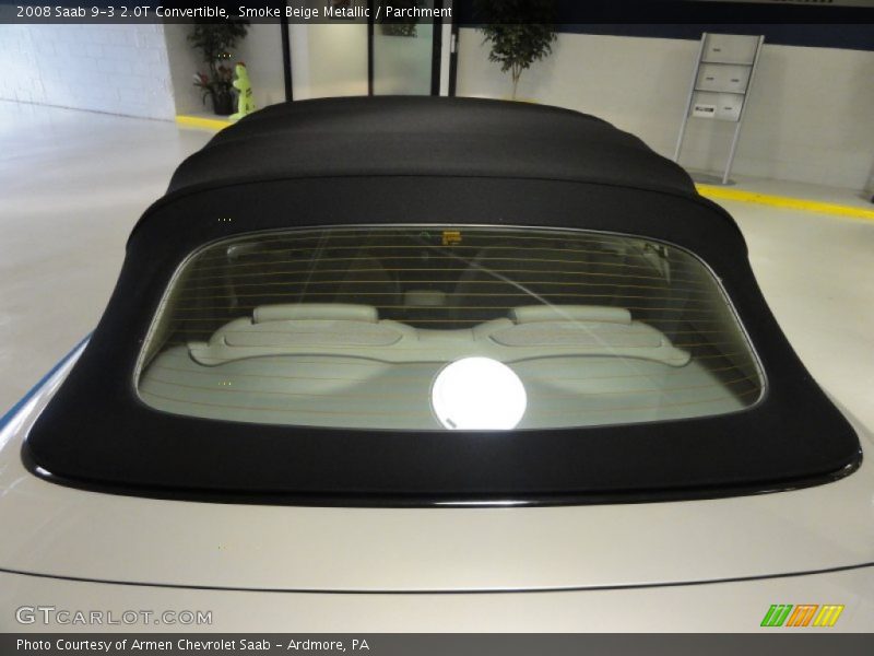 Smoke Beige Metallic / Parchment 2008 Saab 9-3 2.0T Convertible