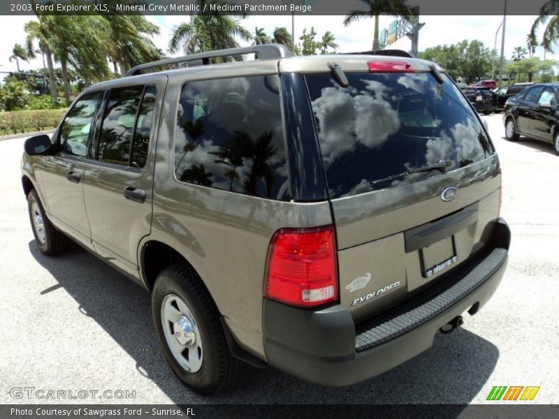  2003 Explorer XLS Mineral Grey Metallic
