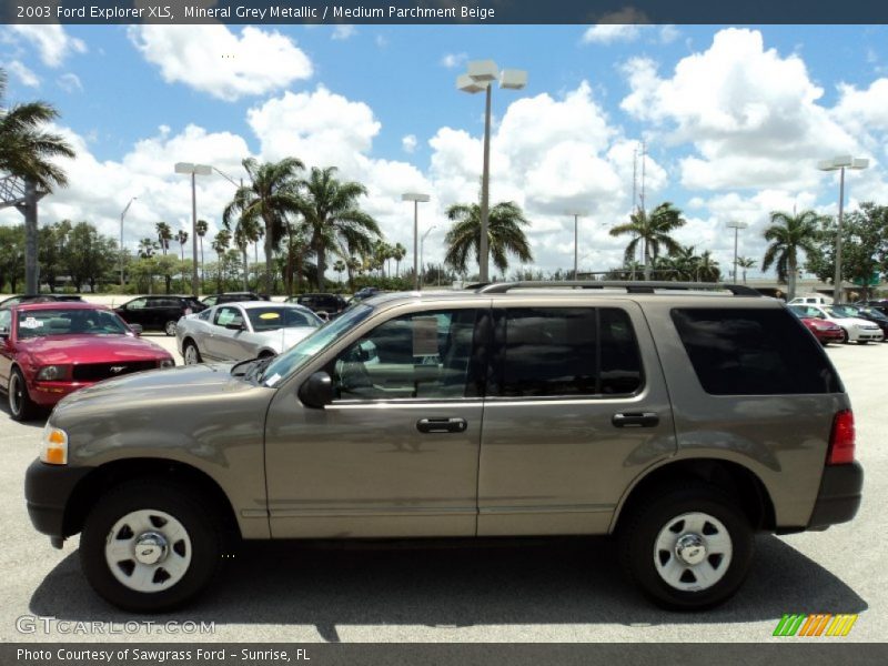  2003 Explorer XLS Mineral Grey Metallic