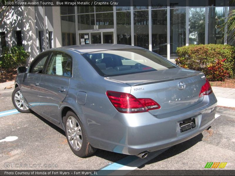 Blue Mirage Metallic / Graphite Gray 2008 Toyota Avalon Touring