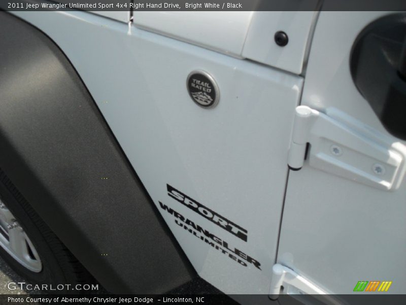  2011 Wrangler Unlimited Sport 4x4 Right Hand Drive Logo