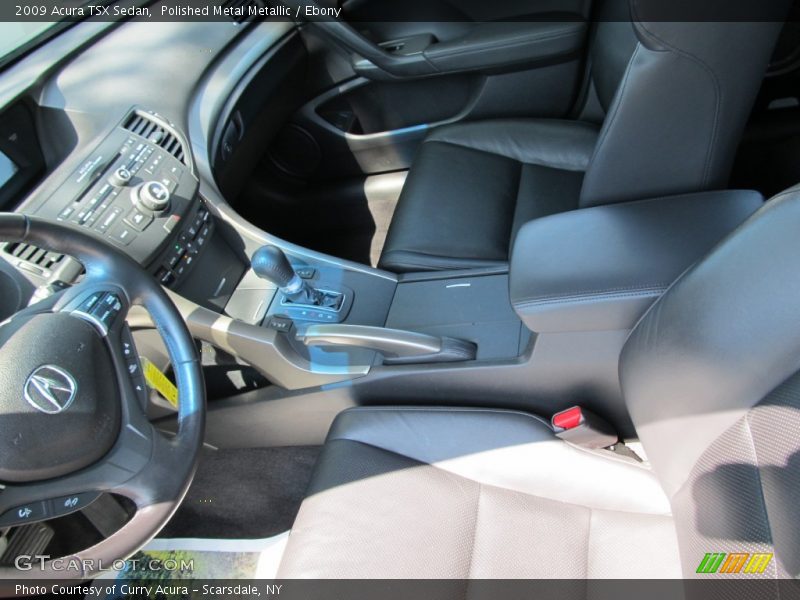 Polished Metal Metallic / Ebony 2009 Acura TSX Sedan