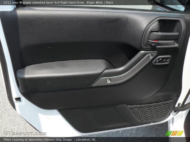 Door Panel of 2011 Wrangler Unlimited Sport 4x4 Right Hand Drive