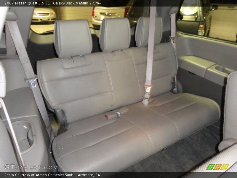 Galaxy Black Metallic / Gray 2007 Nissan Quest 3.5 SE