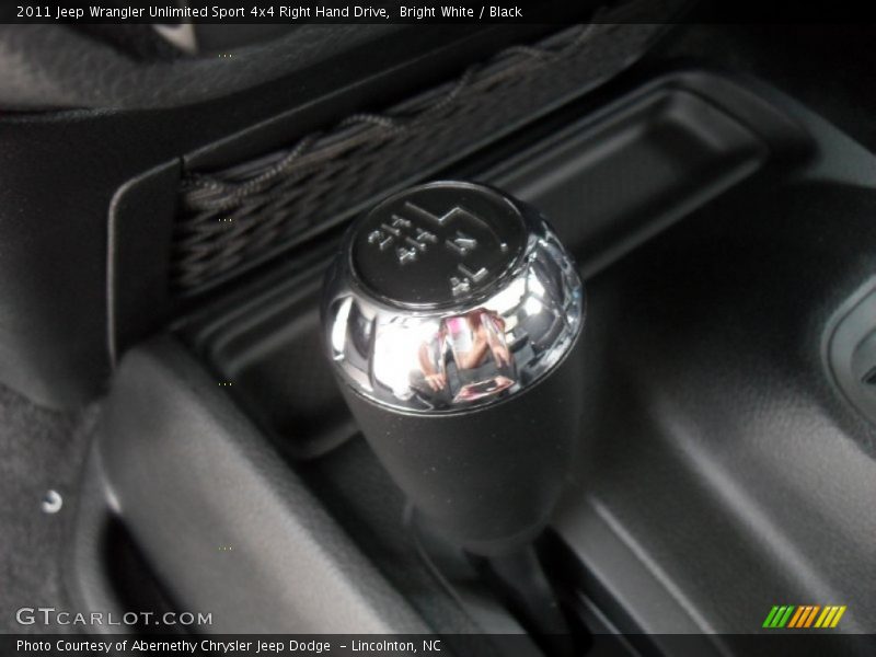 Controls of 2011 Wrangler Unlimited Sport 4x4 Right Hand Drive