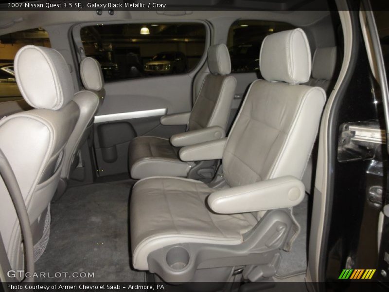 Galaxy Black Metallic / Gray 2007 Nissan Quest 3.5 SE