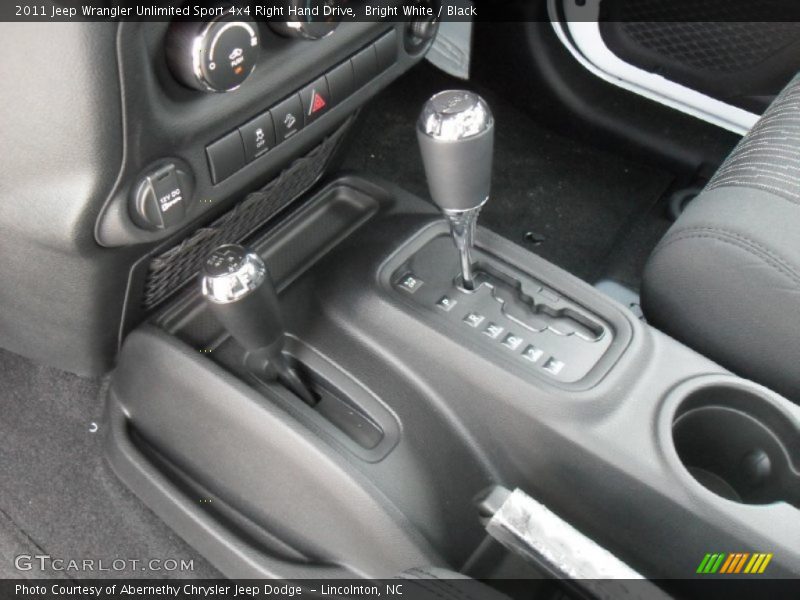  2011 Wrangler Unlimited Sport 4x4 Right Hand Drive 4 Speed Automatic Shifter