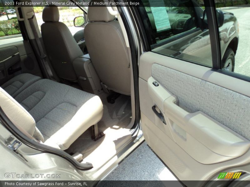 Mineral Grey Metallic / Medium Parchment Beige 2003 Ford Explorer XLS
