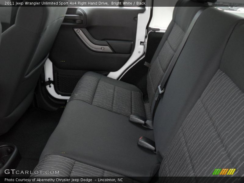  2011 Wrangler Unlimited Sport 4x4 Right Hand Drive Black Interior