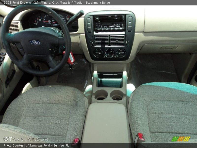 Dashboard of 2003 Explorer XLS