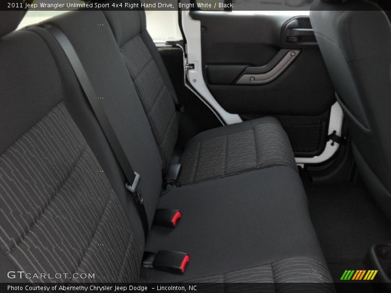  2011 Wrangler Unlimited Sport 4x4 Right Hand Drive Black Interior