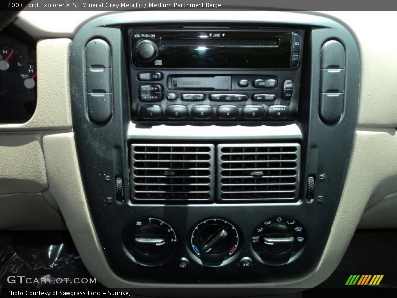 Controls of 2003 Explorer XLS