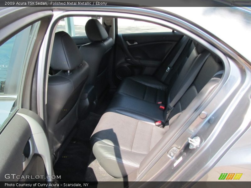 Polished Metal Metallic / Ebony 2009 Acura TSX Sedan
