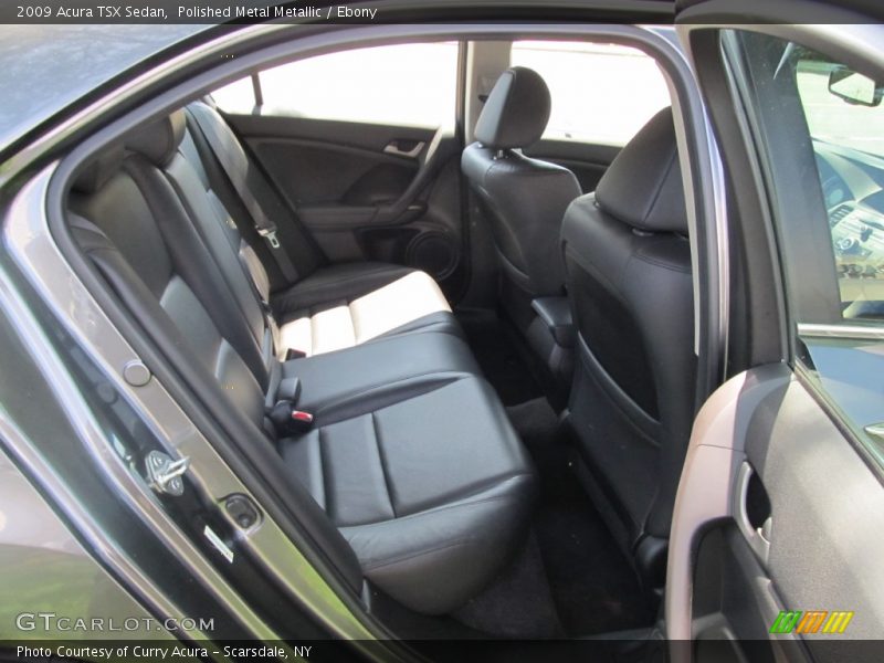 Polished Metal Metallic / Ebony 2009 Acura TSX Sedan