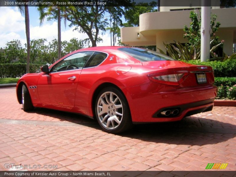 Rosso Mondiale (Red) / Beige 2008 Maserati GranTurismo