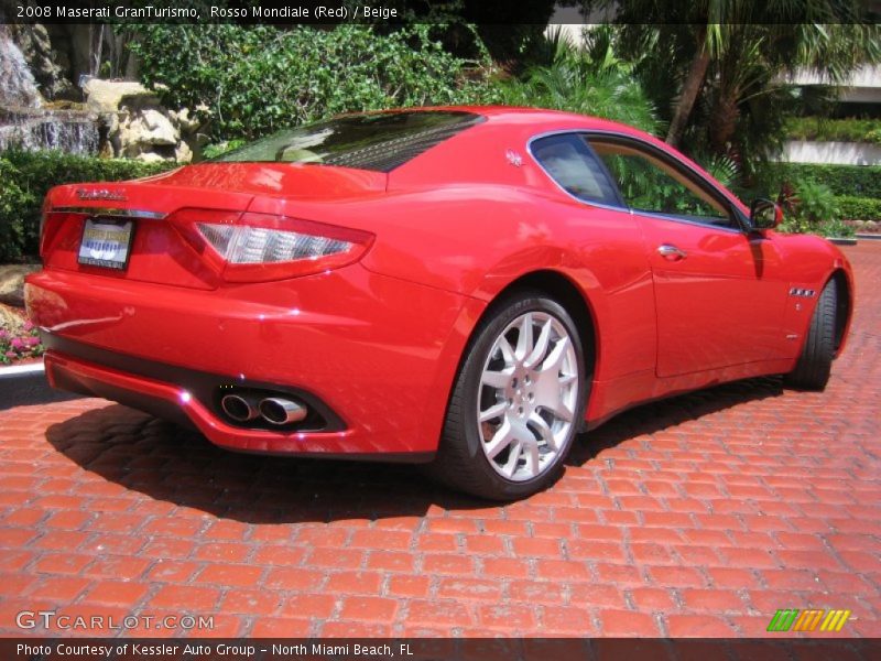 Rosso Mondiale (Red) / Beige 2008 Maserati GranTurismo