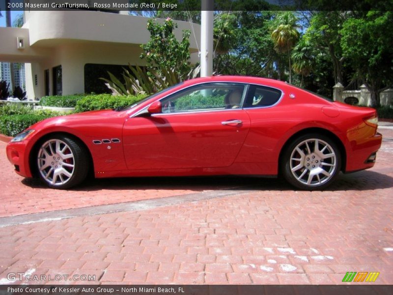Rosso Mondiale (Red) / Beige 2008 Maserati GranTurismo