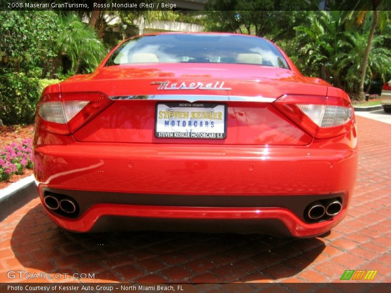 Rosso Mondiale (Red) / Beige 2008 Maserati GranTurismo