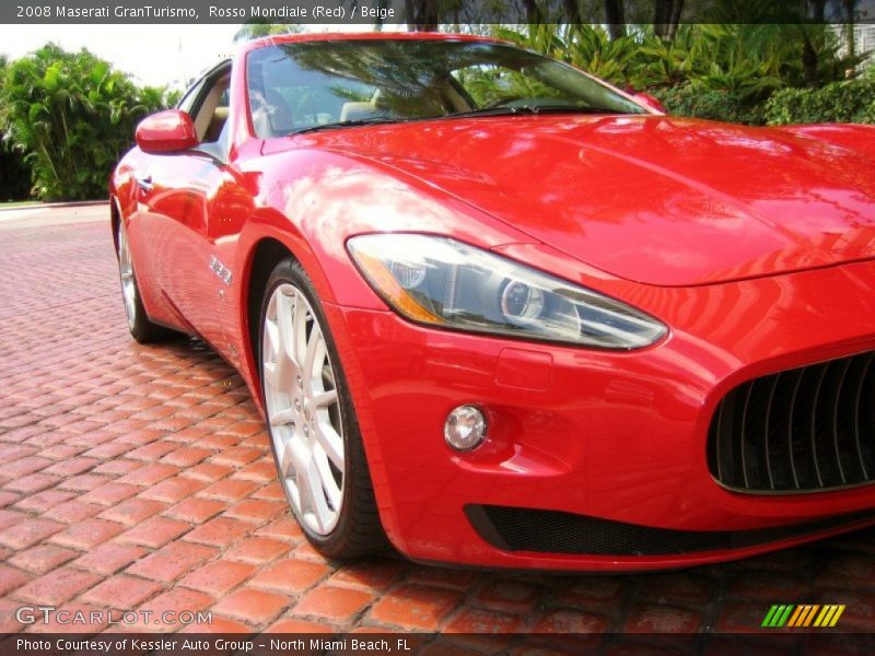 Rosso Mondiale (Red) / Beige 2008 Maserati GranTurismo