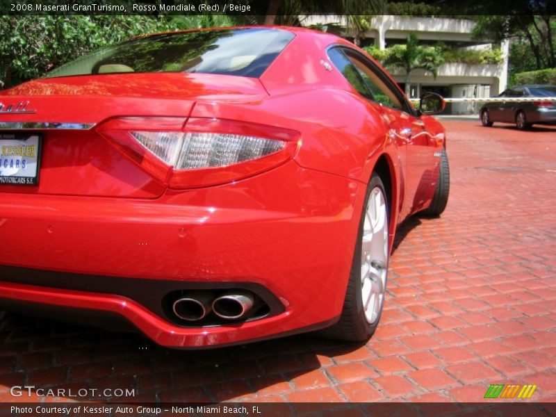Rosso Mondiale (Red) / Beige 2008 Maserati GranTurismo