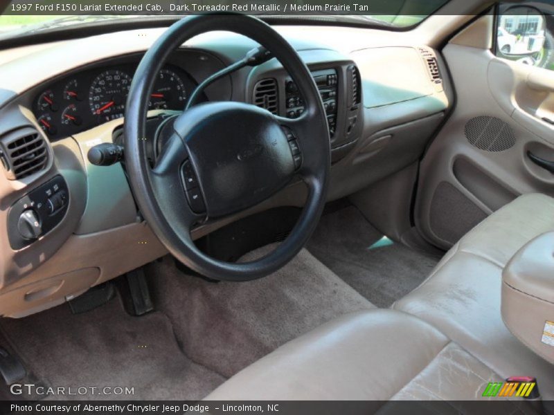 Medium Prairie Tan Interior - 1997 F150 Lariat Extended Cab 