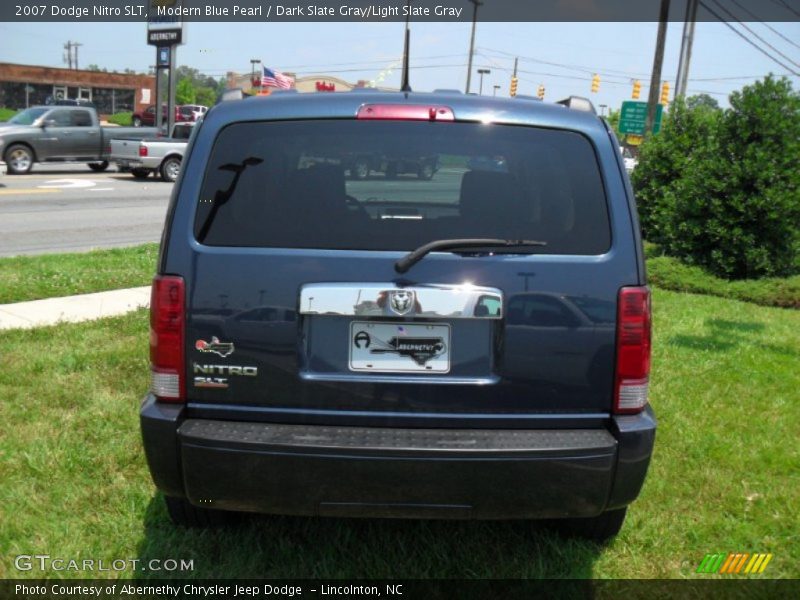 Modern Blue Pearl / Dark Slate Gray/Light Slate Gray 2007 Dodge Nitro SLT