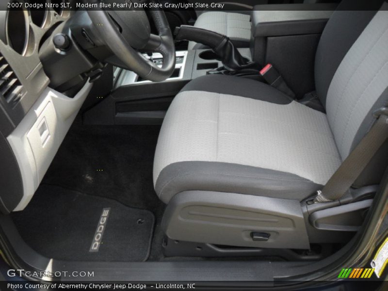 Modern Blue Pearl / Dark Slate Gray/Light Slate Gray 2007 Dodge Nitro SLT
