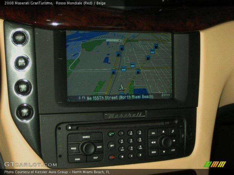 Navigation of 2008 GranTurismo 