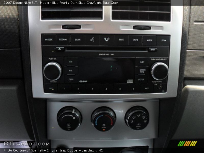 Modern Blue Pearl / Dark Slate Gray/Light Slate Gray 2007 Dodge Nitro SLT