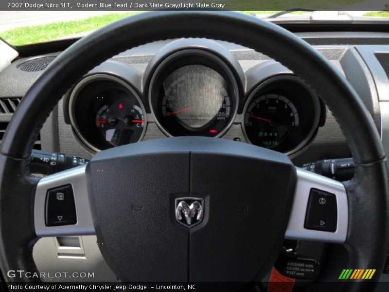 Modern Blue Pearl / Dark Slate Gray/Light Slate Gray 2007 Dodge Nitro SLT