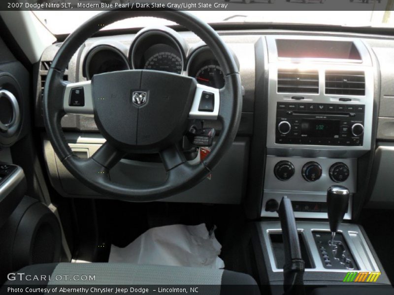 Modern Blue Pearl / Dark Slate Gray/Light Slate Gray 2007 Dodge Nitro SLT