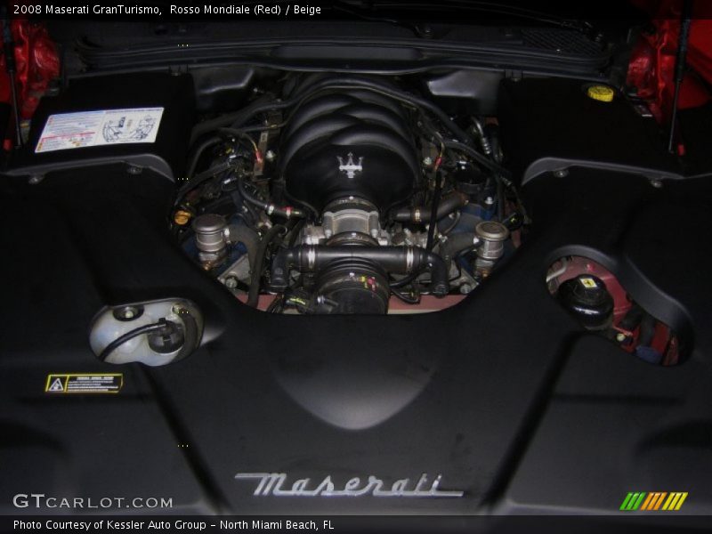  2008 GranTurismo  Engine - 4.2 Liter DOHC 32-Valve V8