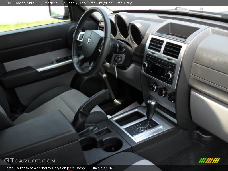 Modern Blue Pearl / Dark Slate Gray/Light Slate Gray 2007 Dodge Nitro SLT