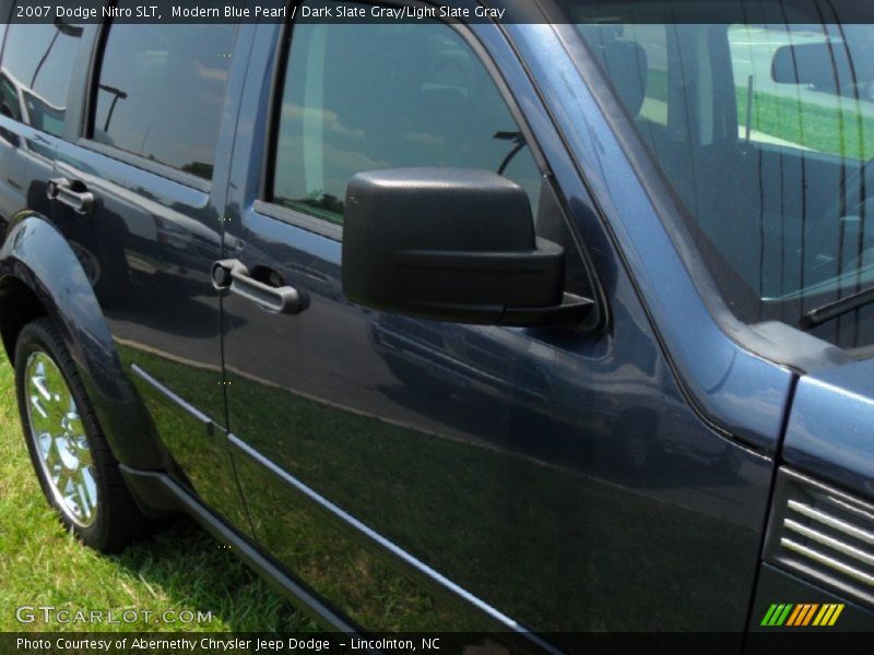 Modern Blue Pearl / Dark Slate Gray/Light Slate Gray 2007 Dodge Nitro SLT