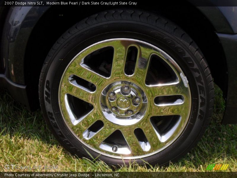 Modern Blue Pearl / Dark Slate Gray/Light Slate Gray 2007 Dodge Nitro SLT