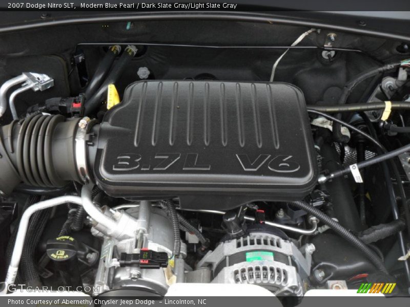 Modern Blue Pearl / Dark Slate Gray/Light Slate Gray 2007 Dodge Nitro SLT