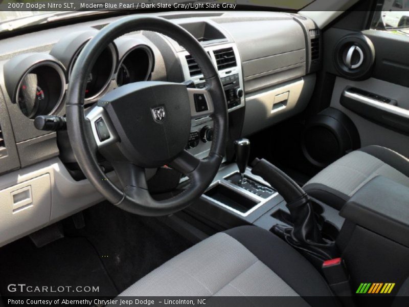 Modern Blue Pearl / Dark Slate Gray/Light Slate Gray 2007 Dodge Nitro SLT