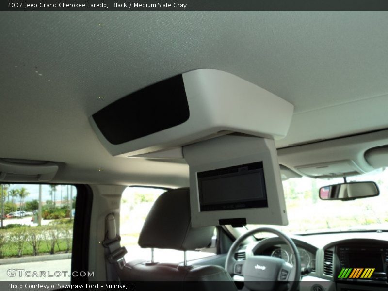 Black / Medium Slate Gray 2007 Jeep Grand Cherokee Laredo