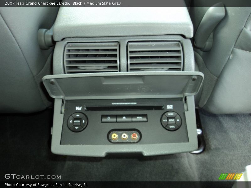 Black / Medium Slate Gray 2007 Jeep Grand Cherokee Laredo