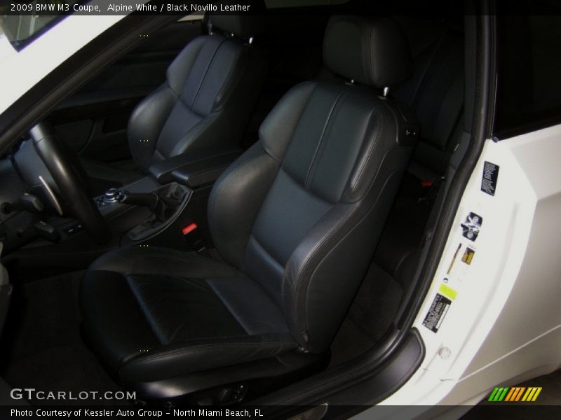  2009 M3 Coupe Black Novillo Leather Interior