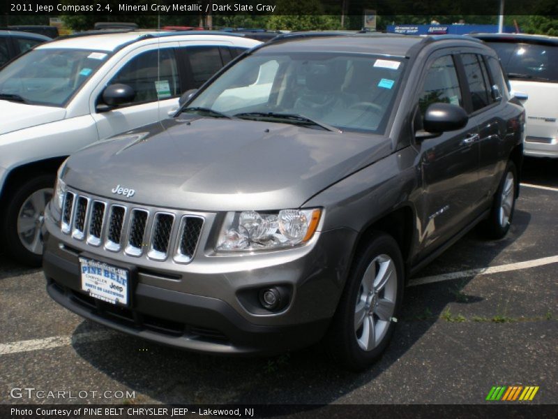 Mineral Gray Metallic / Dark Slate Gray 2011 Jeep Compass 2.4