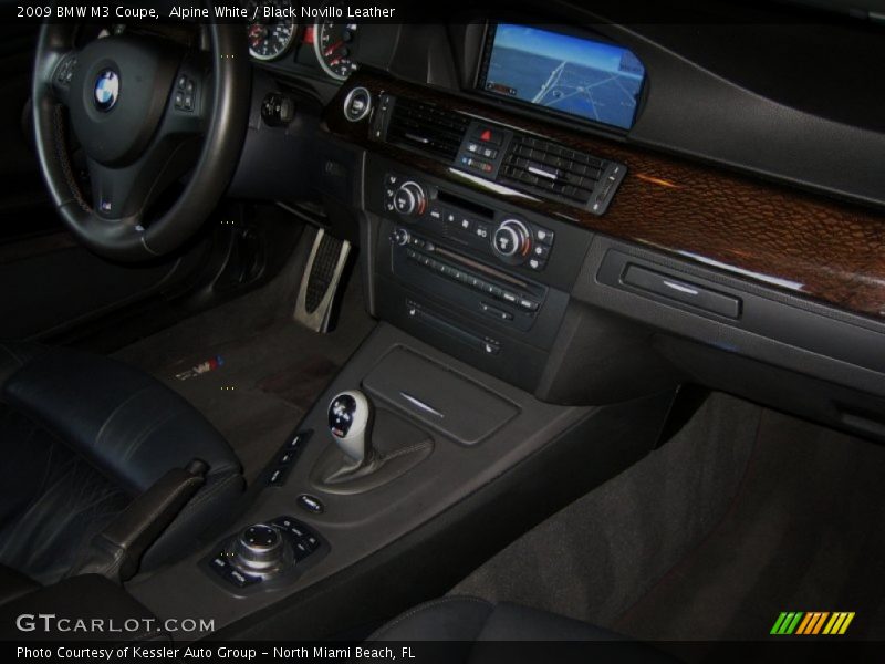 Alpine White / Black Novillo Leather 2009 BMW M3 Coupe