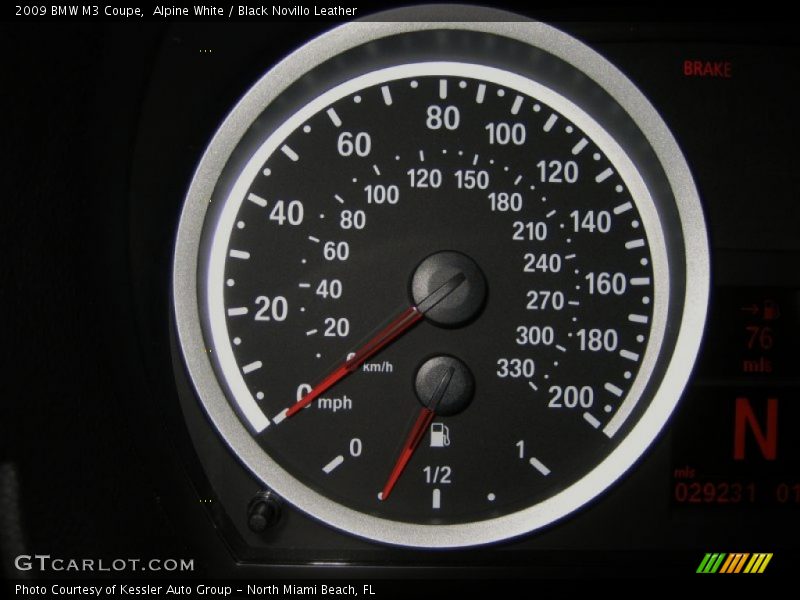  2009 M3 Coupe Coupe Gauges