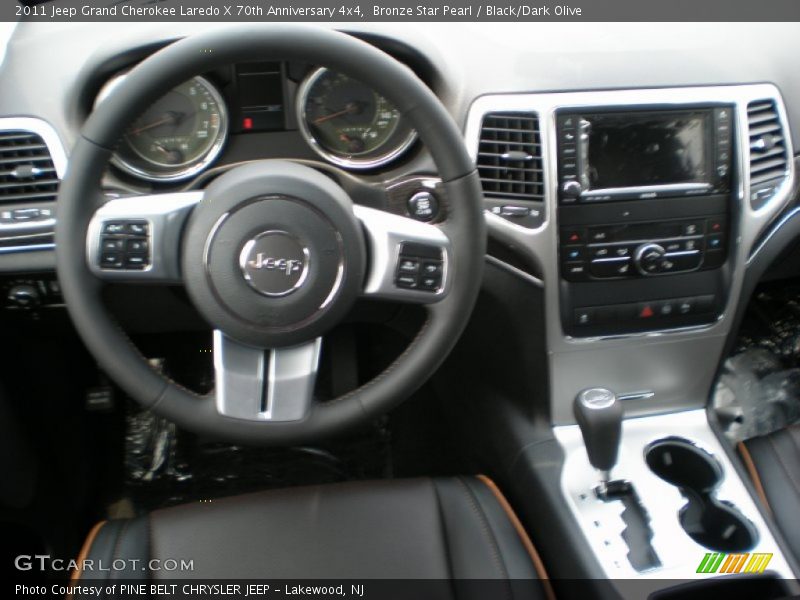 Bronze Star Pearl / Black/Dark Olive 2011 Jeep Grand Cherokee Laredo X 70th Anniversary 4x4