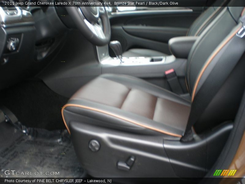 Bronze Star Pearl / Black/Dark Olive 2011 Jeep Grand Cherokee Laredo X 70th Anniversary 4x4