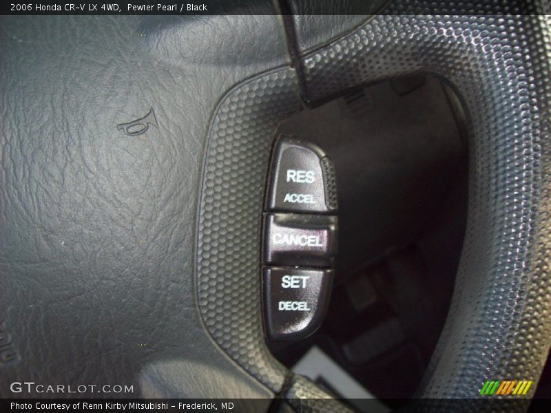 Pewter Pearl / Black 2006 Honda CR-V LX 4WD