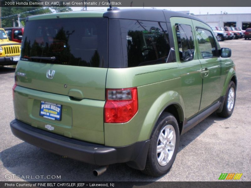 Kiwi Green Metallic / Gray/Black 2008 Honda Element EX AWD