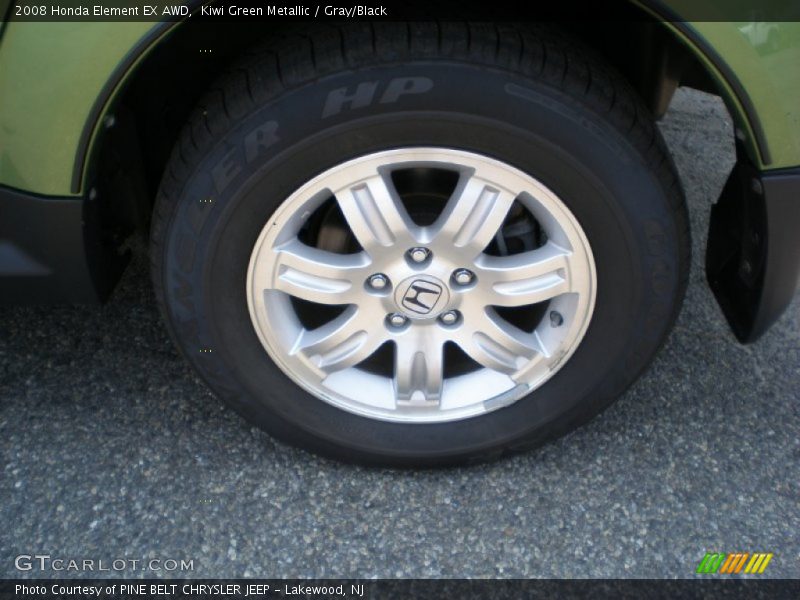 Kiwi Green Metallic / Gray/Black 2008 Honda Element EX AWD