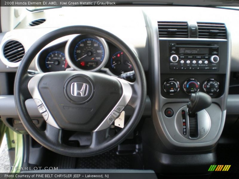 Kiwi Green Metallic / Gray/Black 2008 Honda Element EX AWD