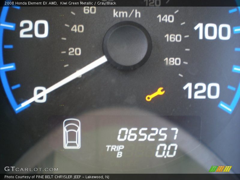 Kiwi Green Metallic / Gray/Black 2008 Honda Element EX AWD